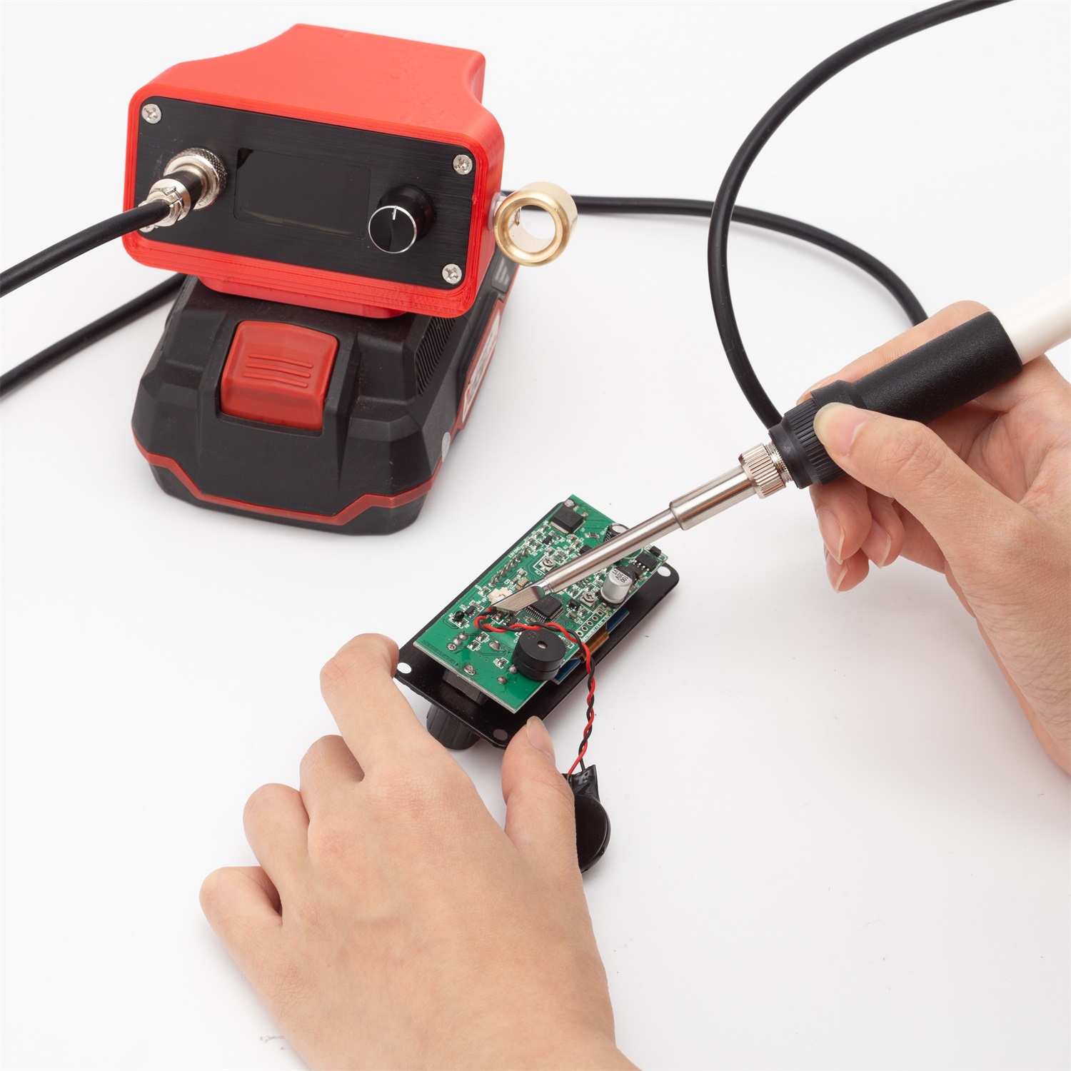 Snel opwarmend OLED T12 soldee - Soldering Station T12 Oled recensie en prijs