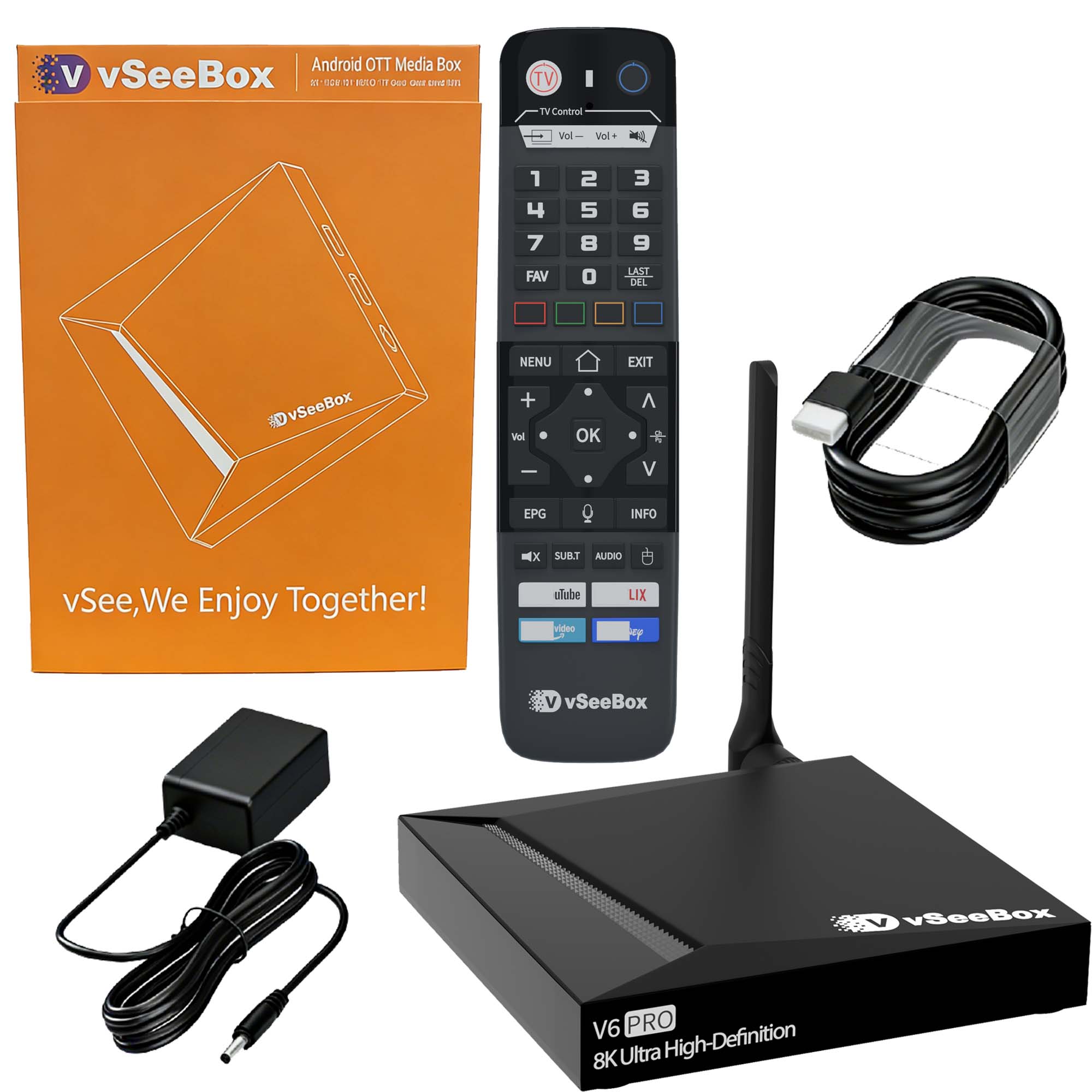 VSeeBox V6 Pro 2026 Nieuwste m - Khadas Vim4 8Gb recensie en prijs