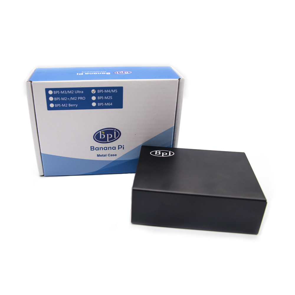 BPI-M5 metalen behuizing voor  - Banana Pi Bpi-M5 recensie en prijs