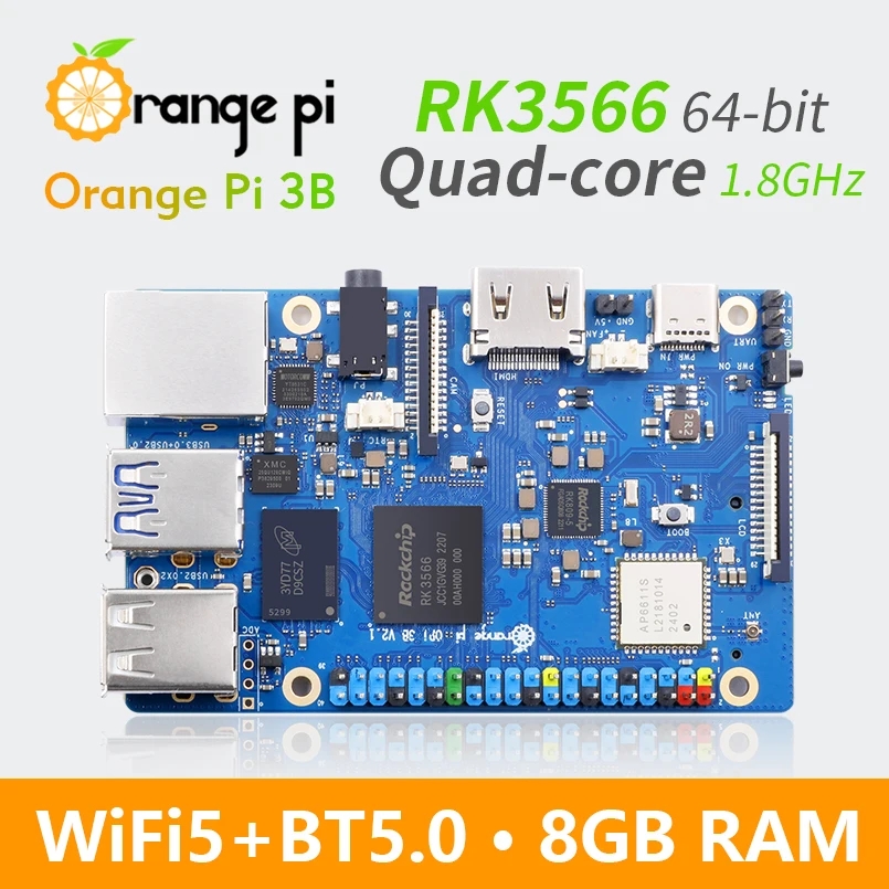 Oranje Pi 3b 8Gb 4Gb 2Gb Ram R - Khadas Vim4 8Gb recensie en prijs